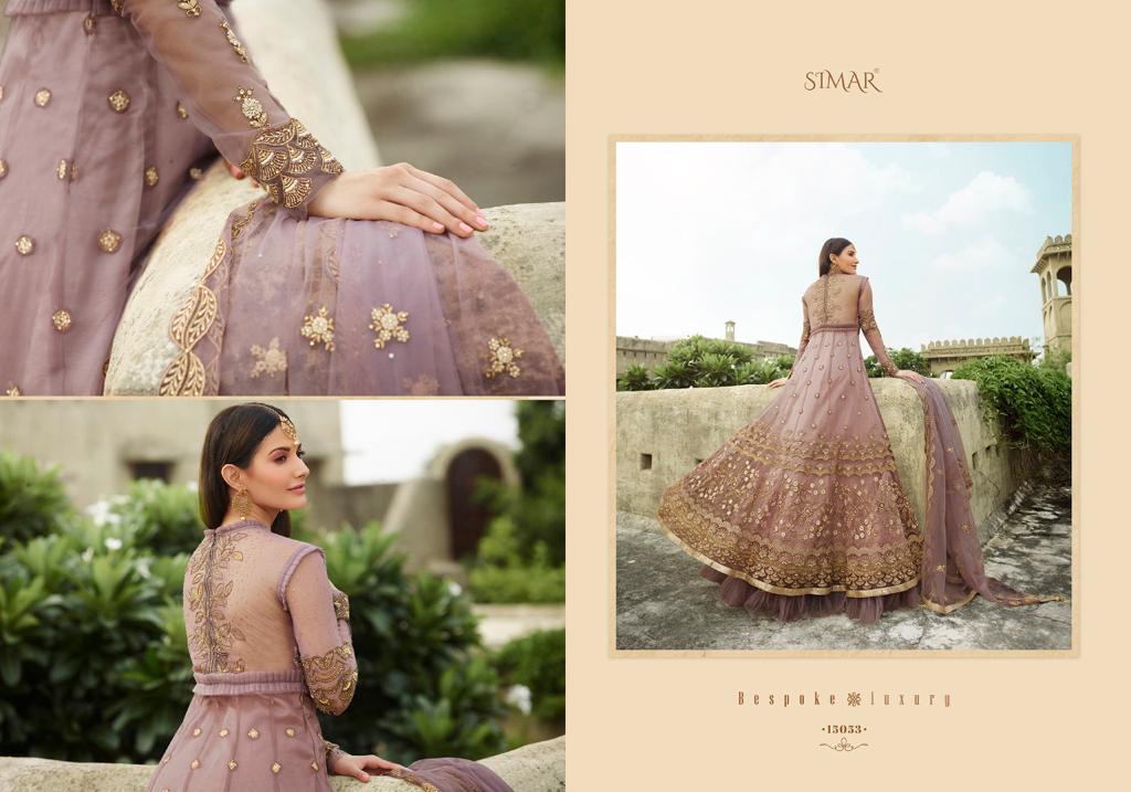 glossy Myro Amayra net gorgeous look lehngha catalog