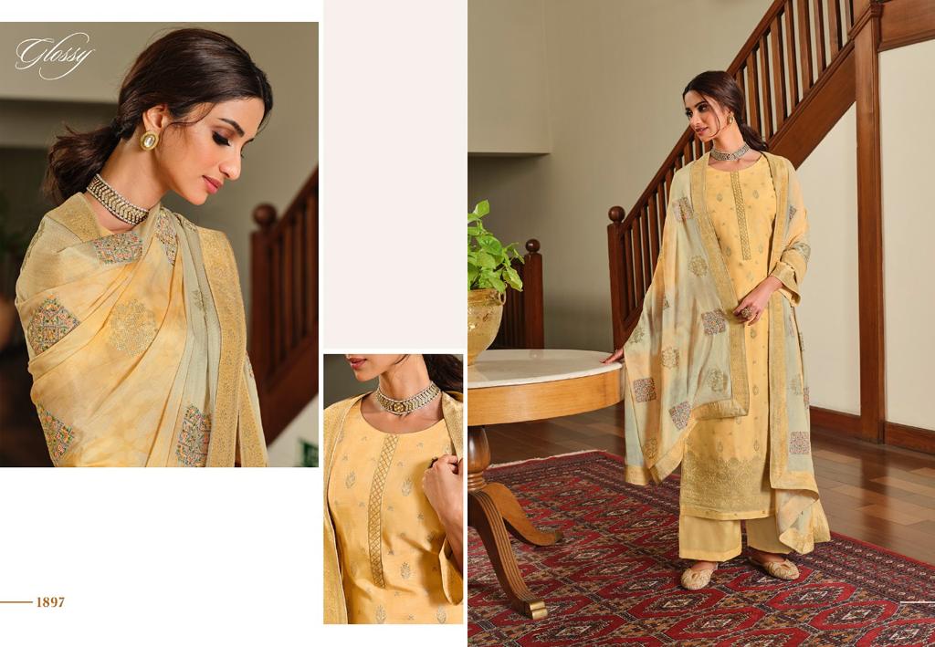 glossy rivera viscose Regak look salwar suit catalog OLD