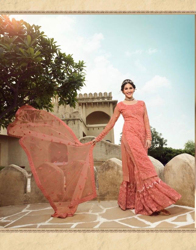 glossy shaivi Amayra net innovative look salwar suit catalog