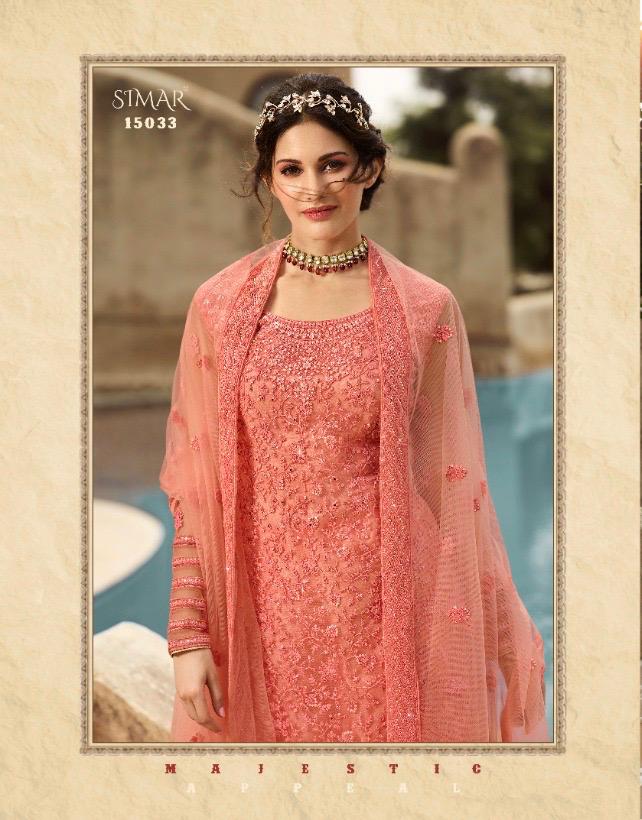 glossy shaivi Amayra net innovative look salwar suit catalog