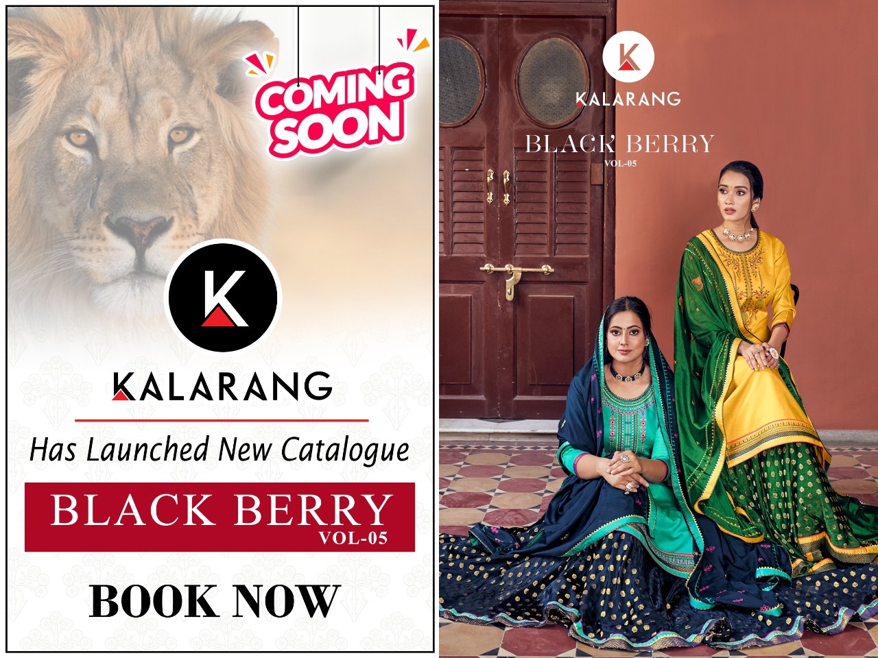 kalarang black berry vol 5 jam silk astonish look salwar suit catalog