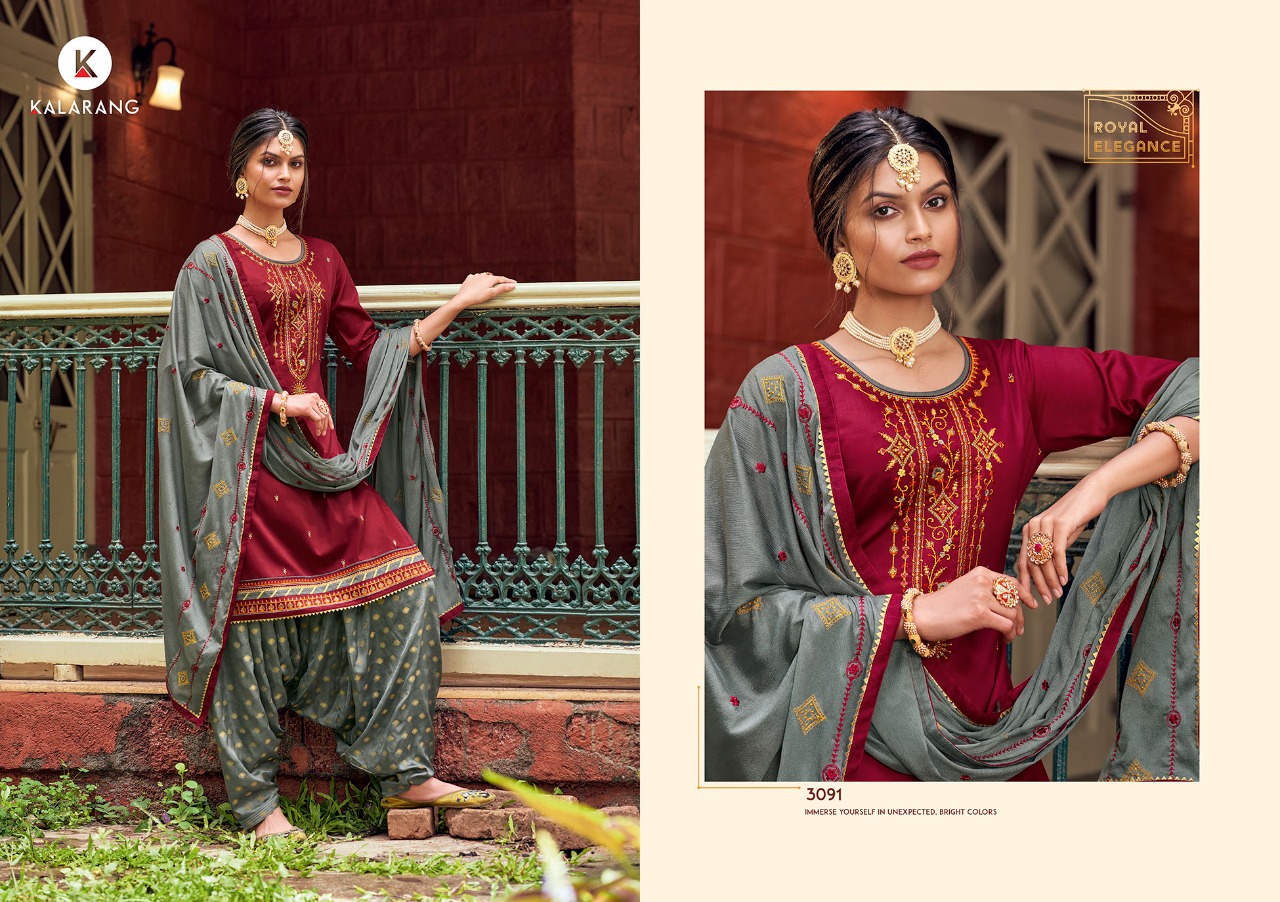 kalarang prakruti vol 3 jam silk decent look salwar suit catalog