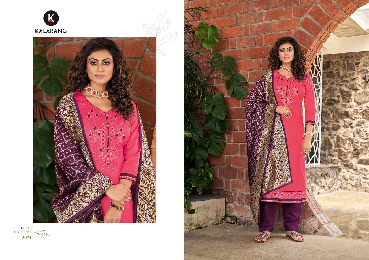 kalarang suhani cotton elegant salwar suit catalog