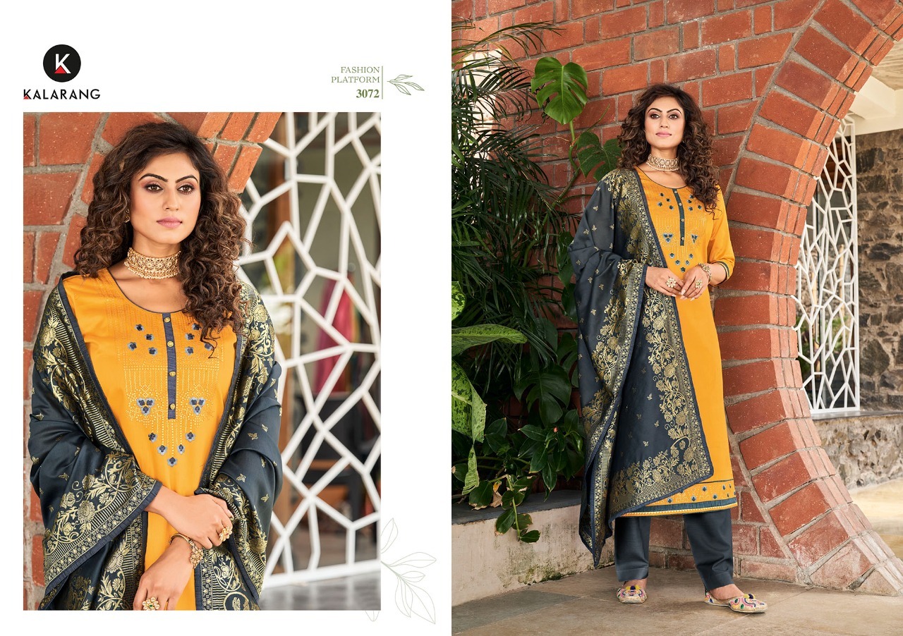 kalarang suhani cotton elegant salwar suit catalog