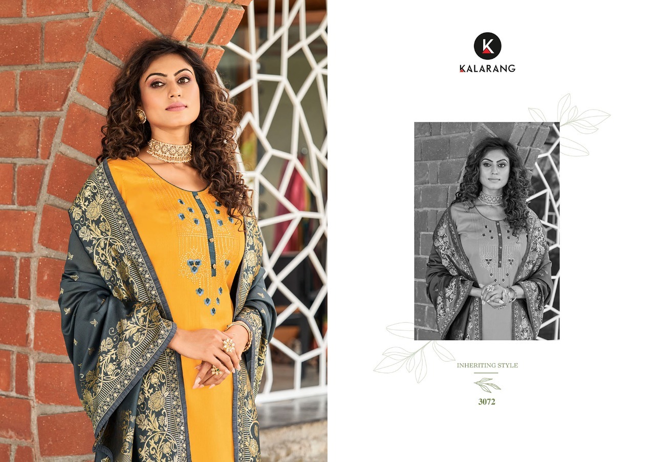 kalarang suhani cotton elegant salwar suit catalog