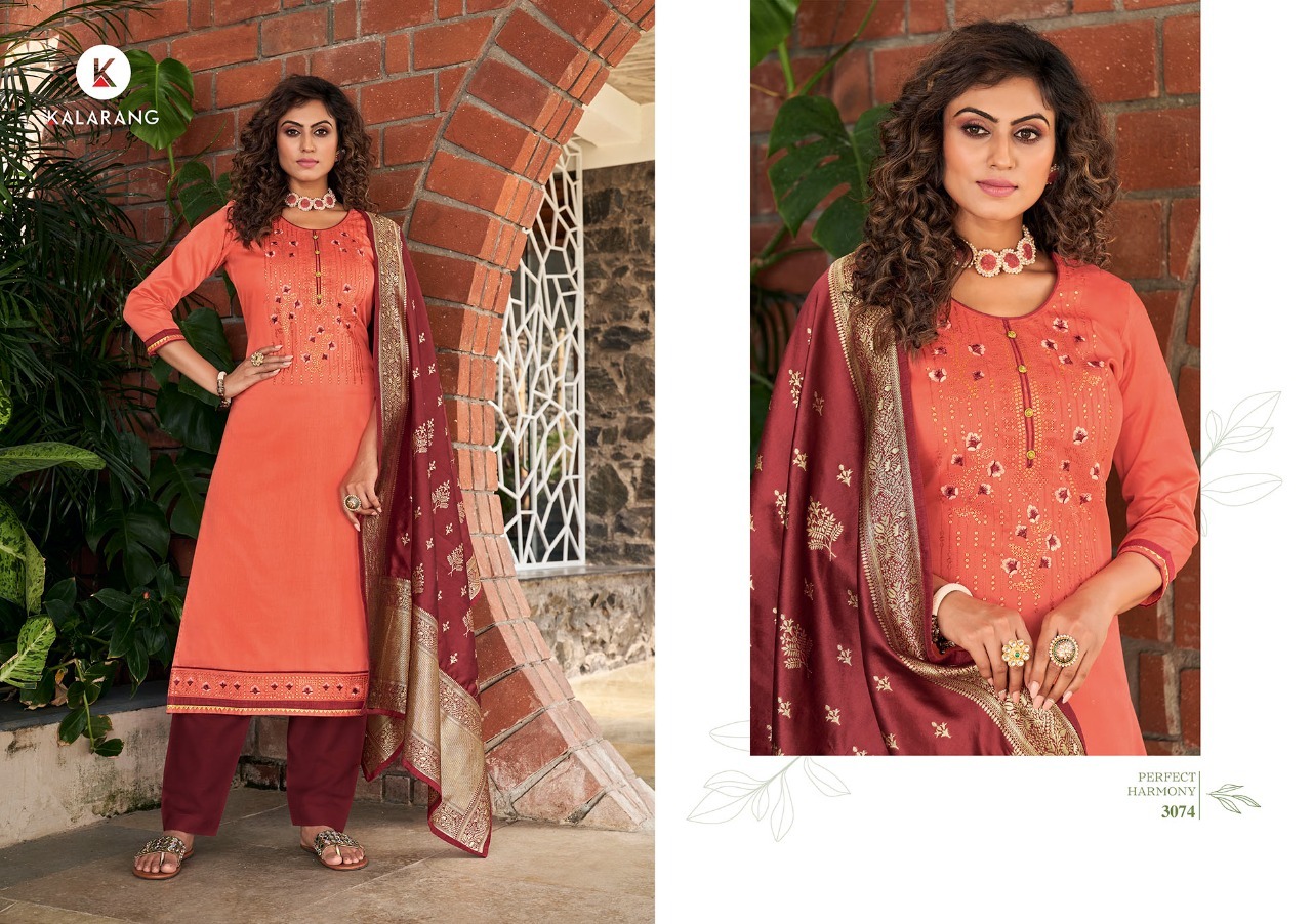 kalarang suhani cotton elegant salwar suit catalog