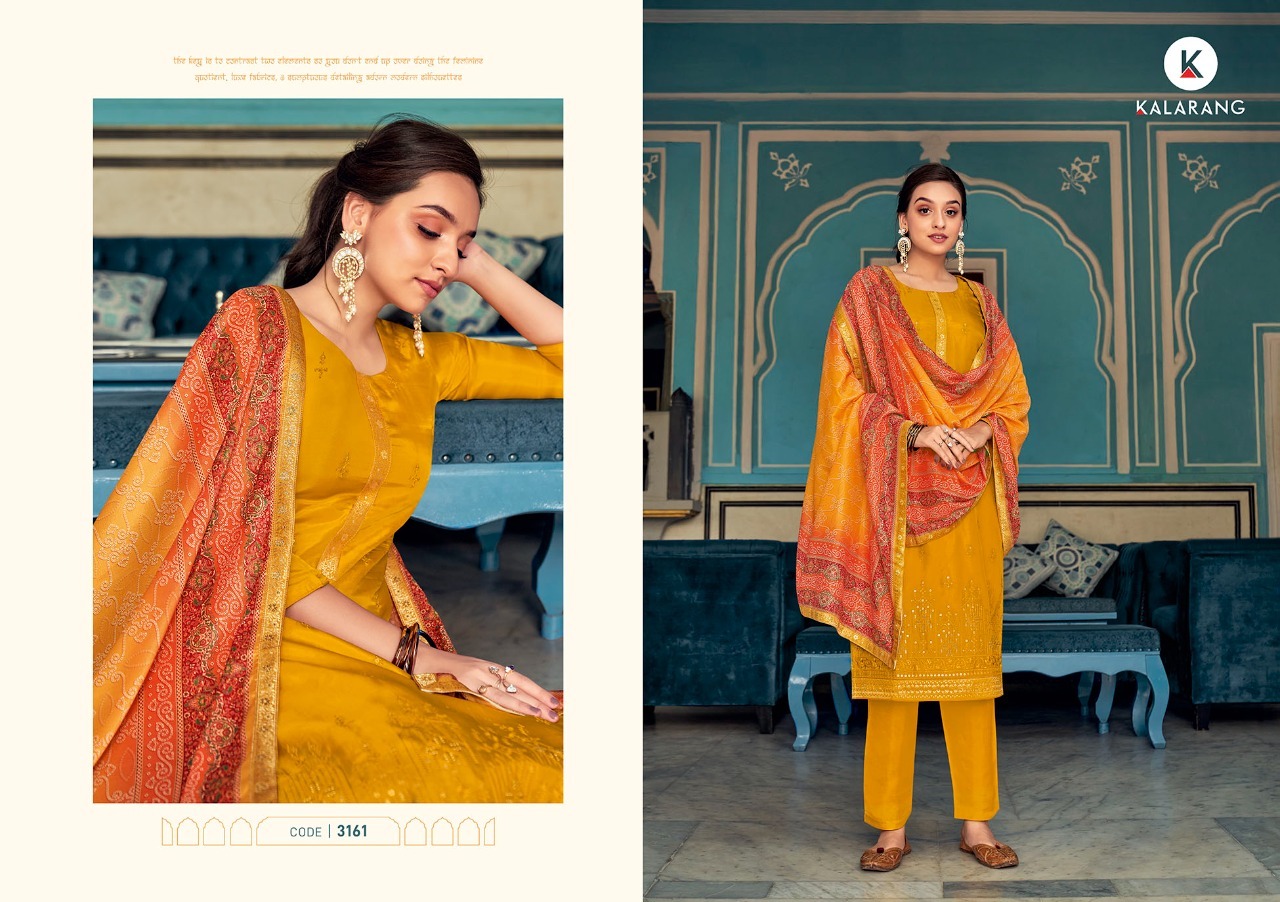 kalarang vihana viscose astonish look salwar suit catalog