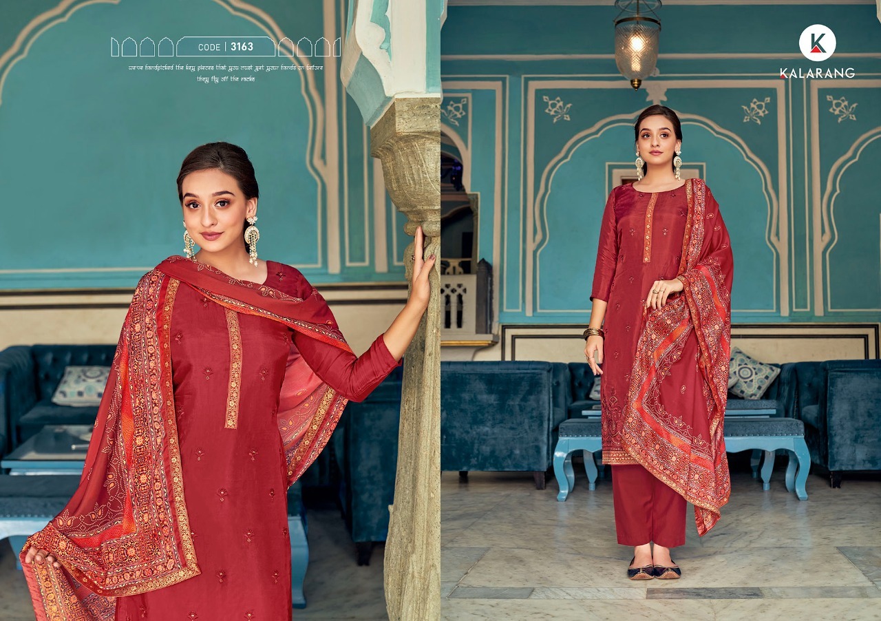 kalarang vihana viscose astonish look salwar suit catalog