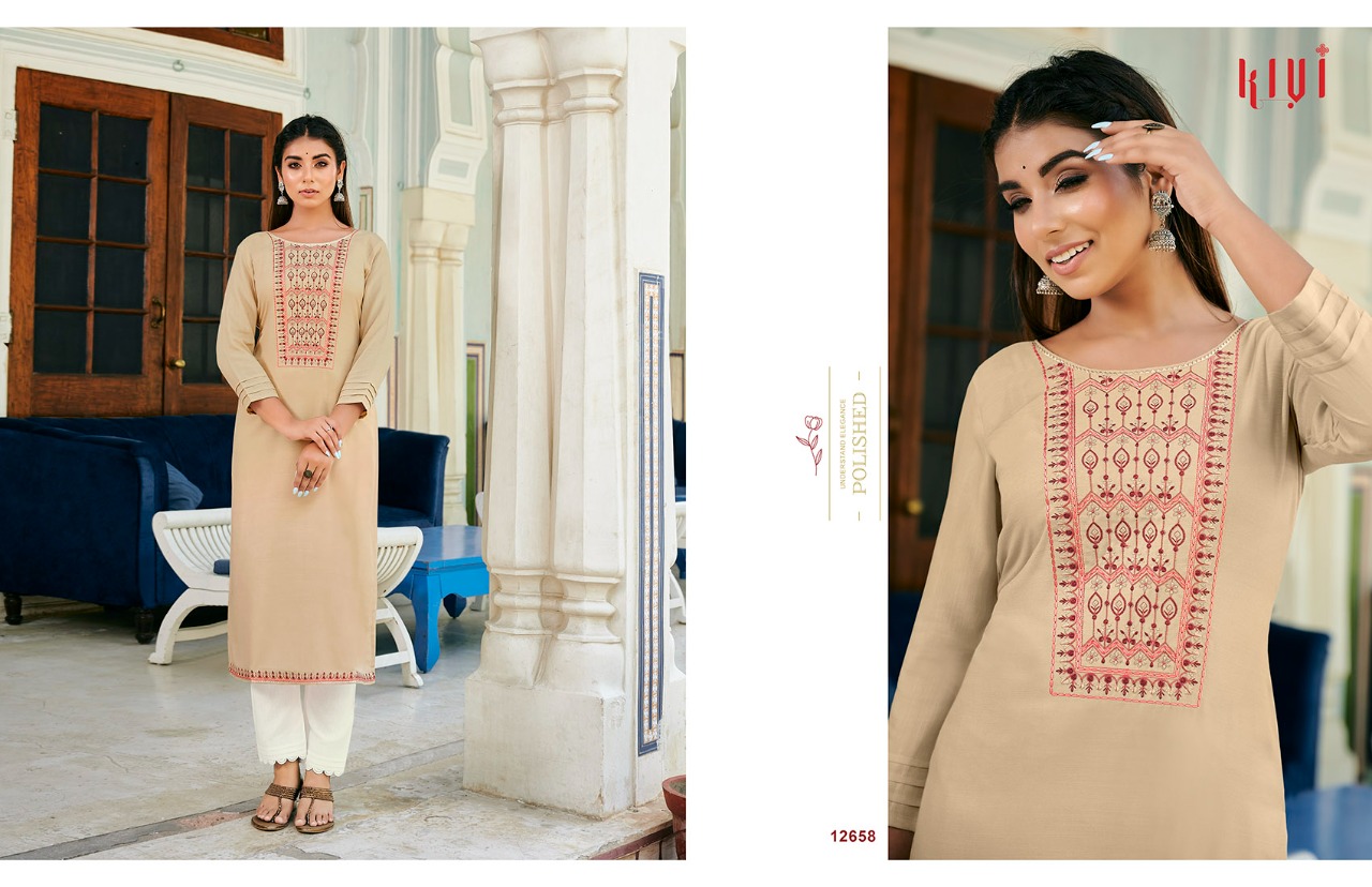 kalaroop by kajree kivi vol 3 rayon graceful look kurti catalog