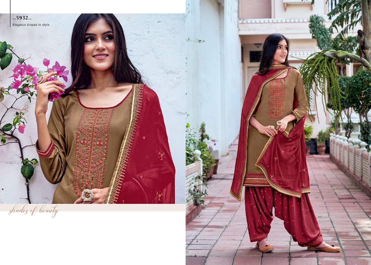 kessi fabrics patiyala house vol 85 jam silk gorgeous look salwar suit catalog