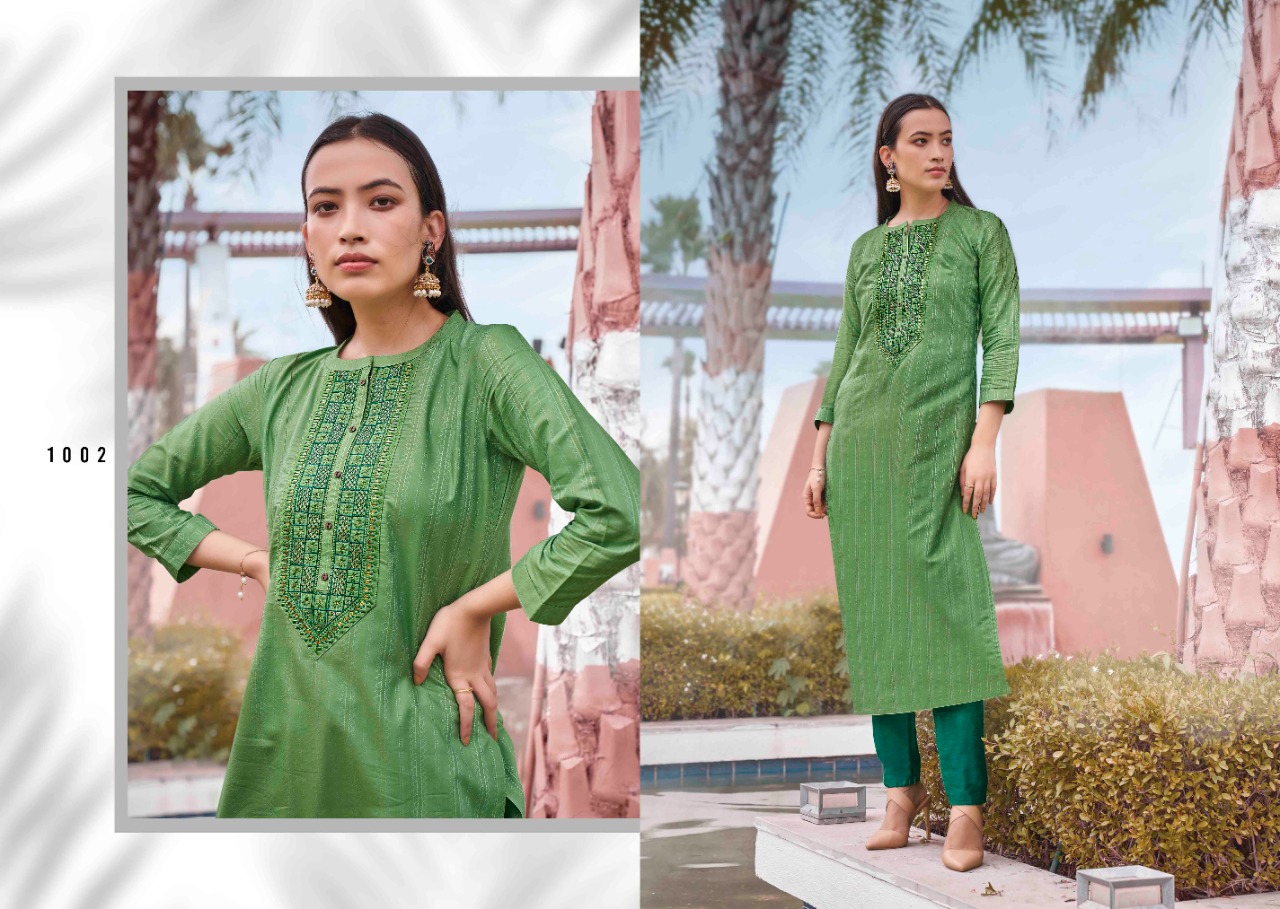 kessi rangoon light line vol 8 silk classic trendy look kurti catalog