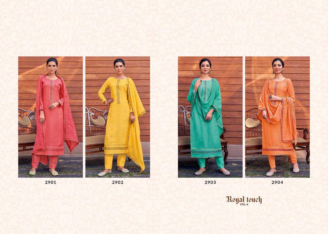 kessi rangoon royal touch vol 4 classic trendy look kurti bottom with dupatta catalog