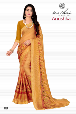 lt anushka moss graceful look saree catalog