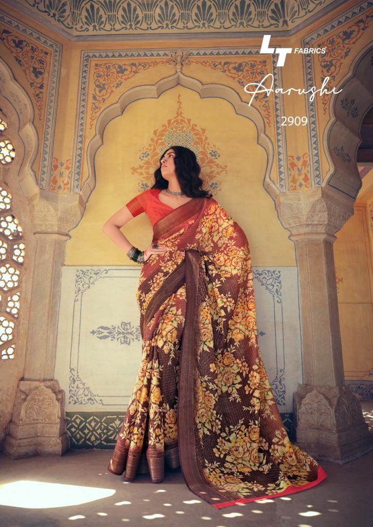 lt fashion aarushi cotton authentic fabric saree catalog