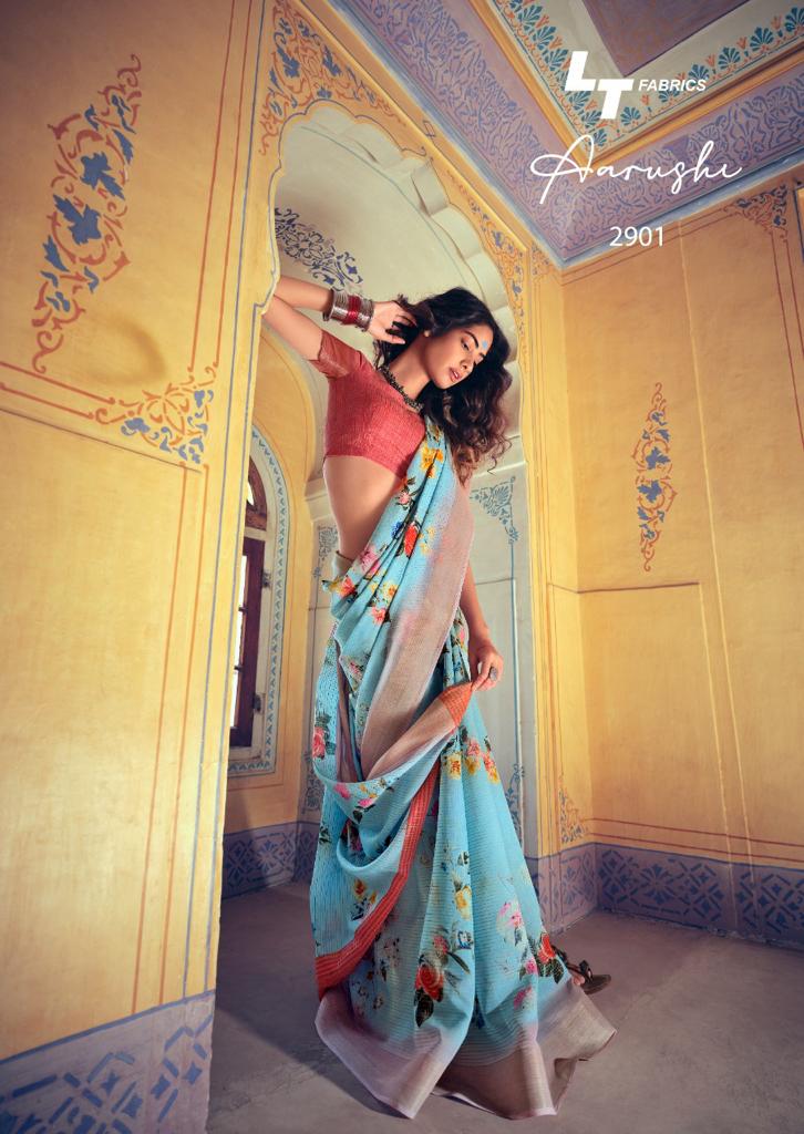 lt fashion aarushi cotton authentic fabric saree catalog