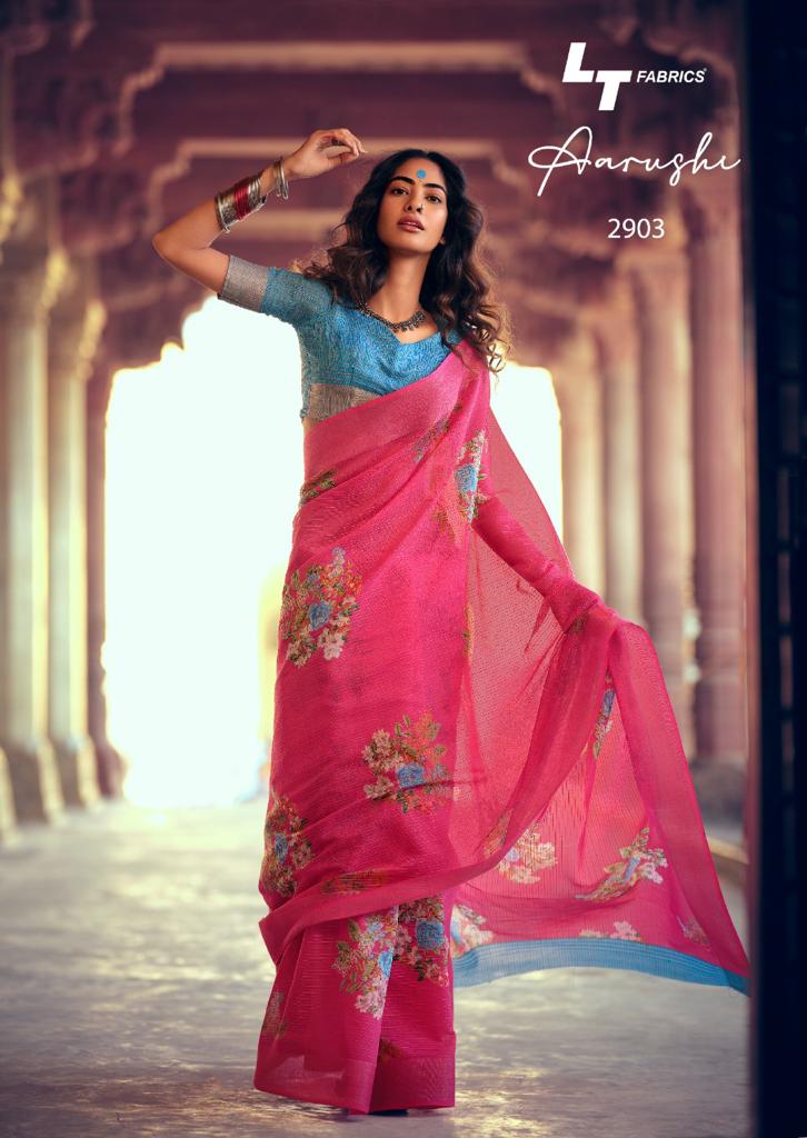 lt fashion aarushi cotton authentic fabric saree catalog