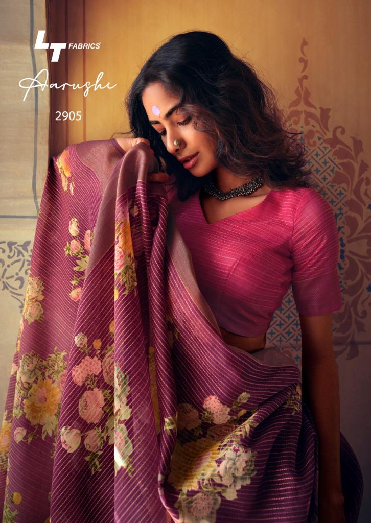 lt fashion aarushi cotton authentic fabric saree catalog