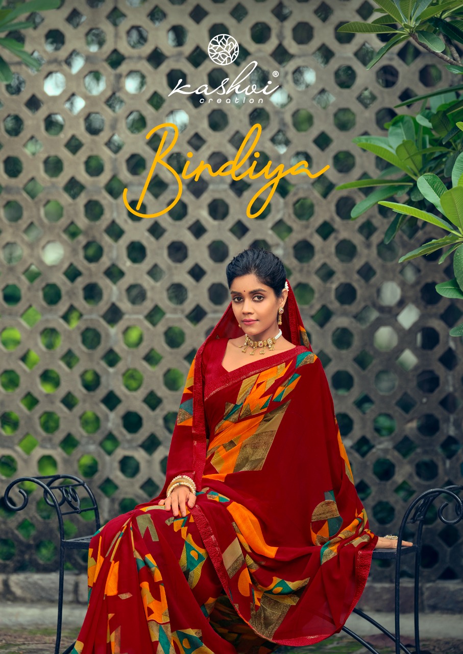 lt kashvi creation bindiya weightless exclusive print saree catalog