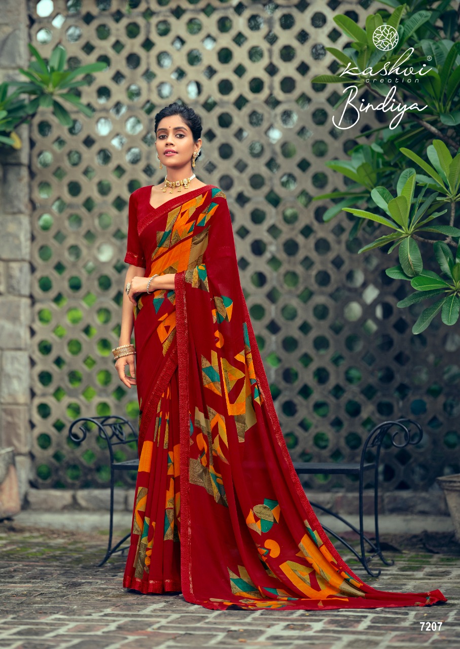 lt kashvi creation bindiya weightless exclusive print saree catalog