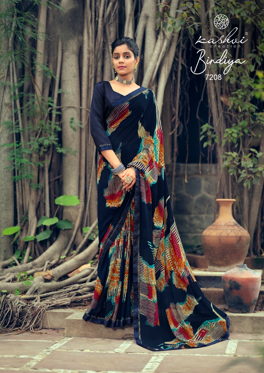 lt kashvi creation bindiya weightless exclusive print saree catalog