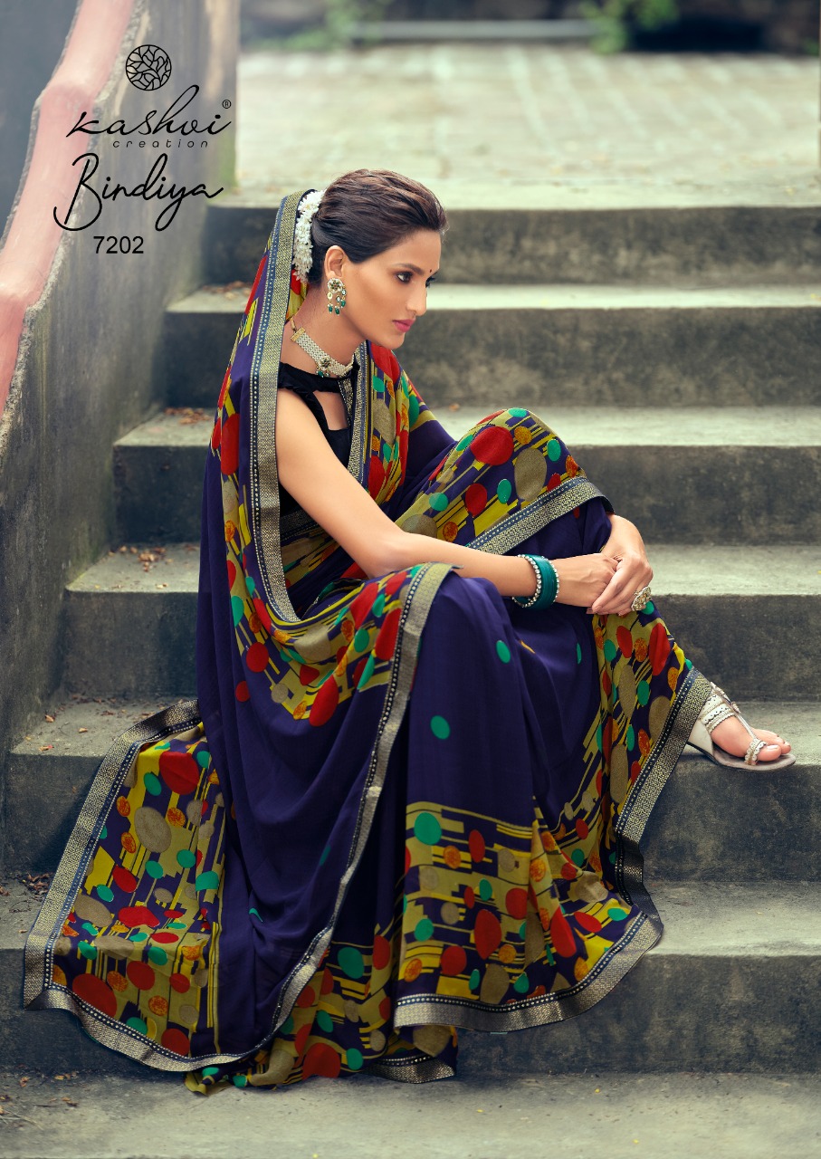 lt kashvi creation bindiya weightless exclusive print saree catalog