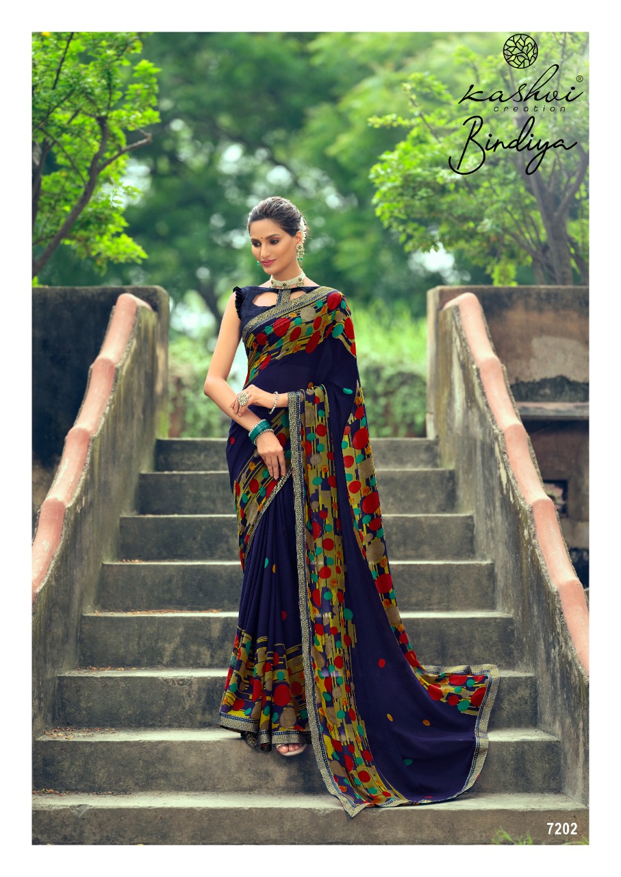 lt kashvi creation bindiya weightless exclusive print saree catalog