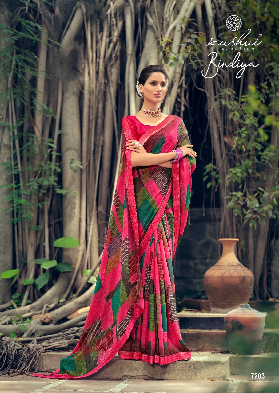 lt kashvi creation bindiya weightless exclusive print saree catalog