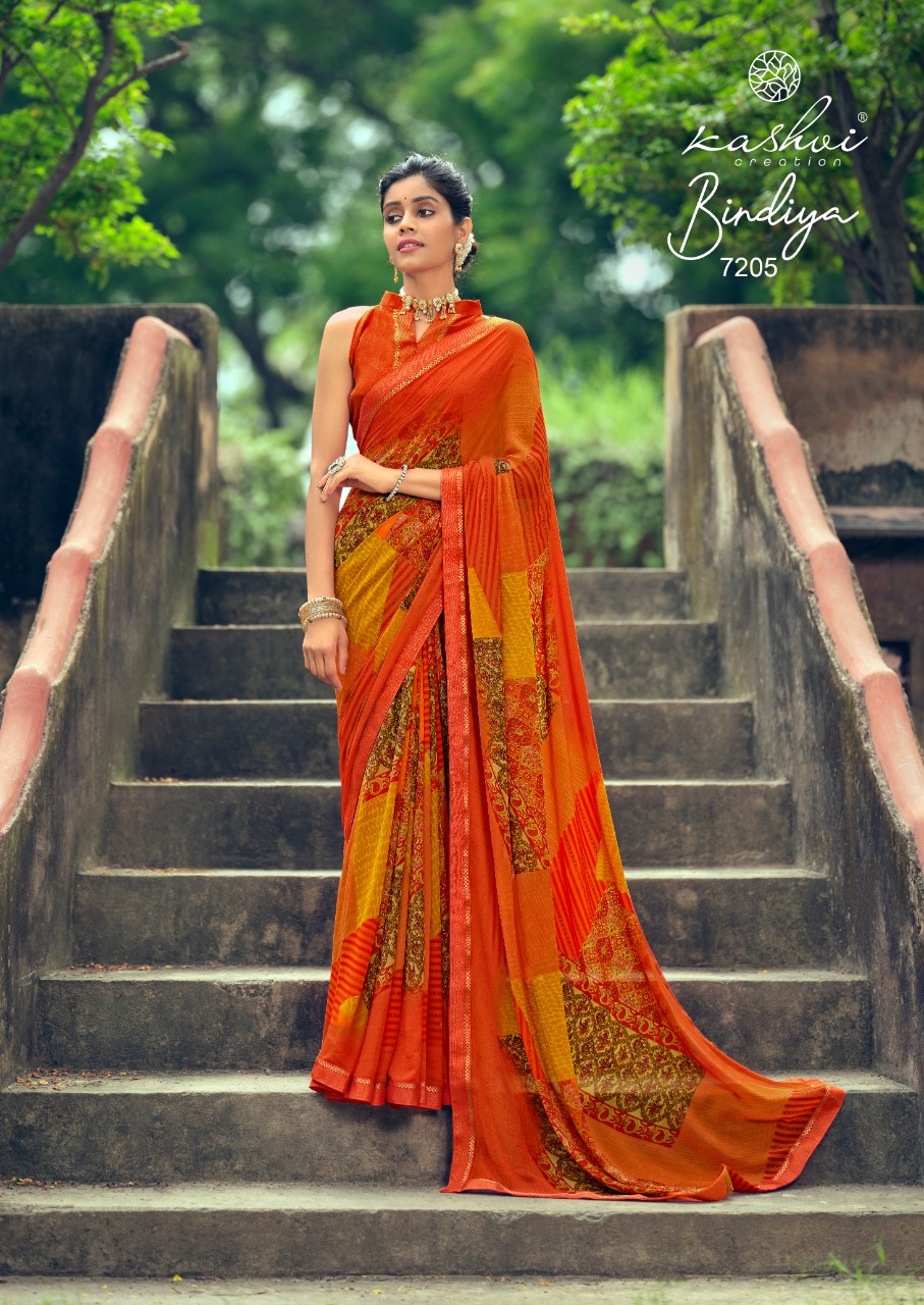 lt kashvi creation bindiya weightless exclusive print saree catalog
