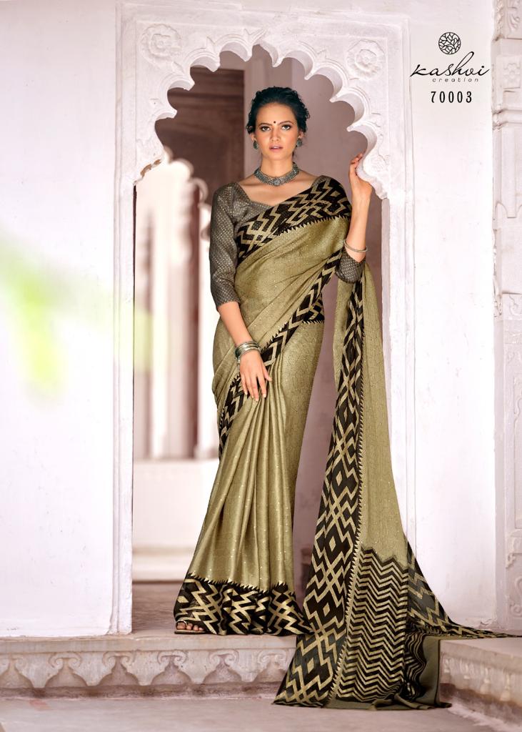 lt kashvi creation kalakriti shiffon exclusive print saree catalog