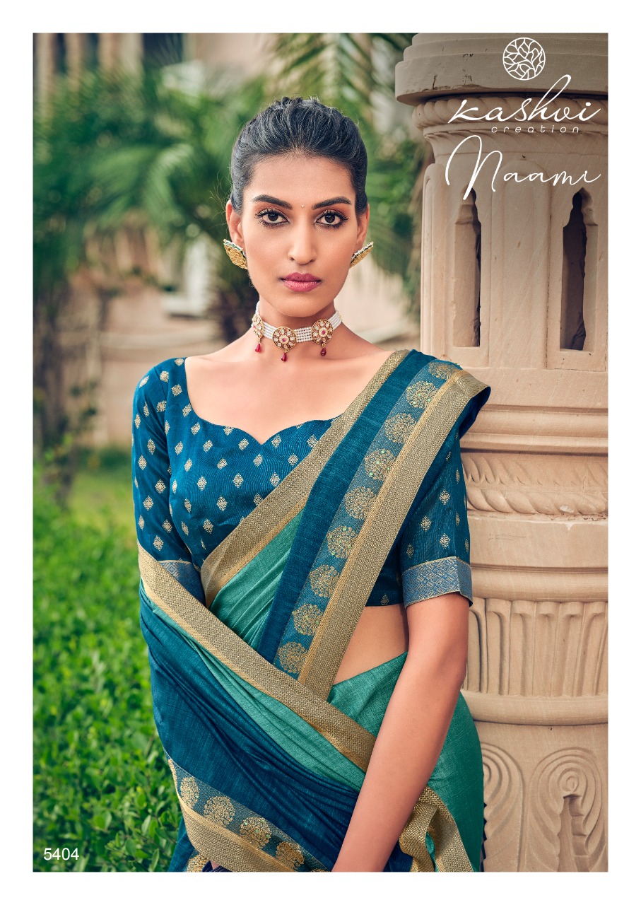 lt kashvi creation naami dola silk elegant print saree catalog