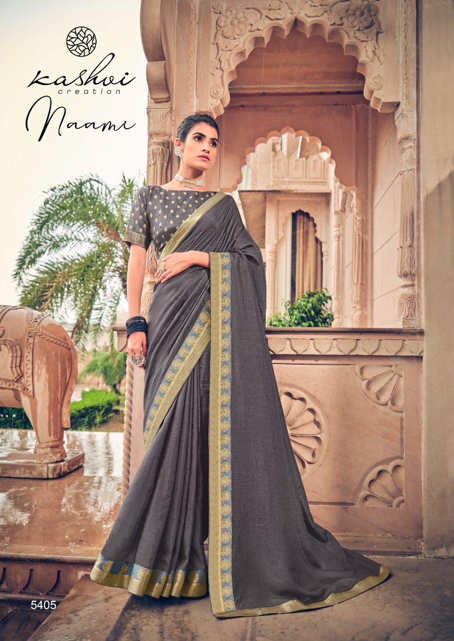 lt kashvi creation naami dola silk elegant print saree catalog