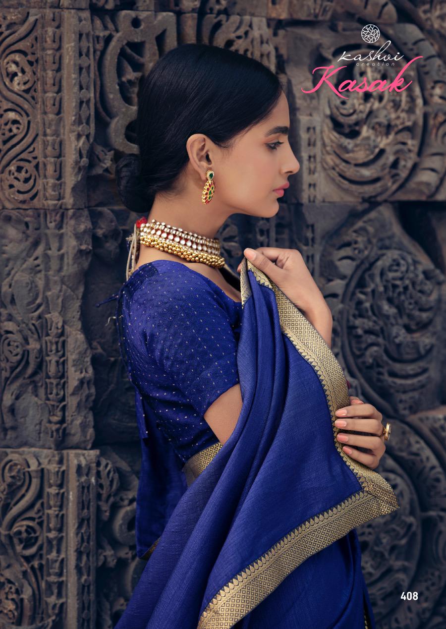 lt kashvi creation nasak silk elegant saree catalog