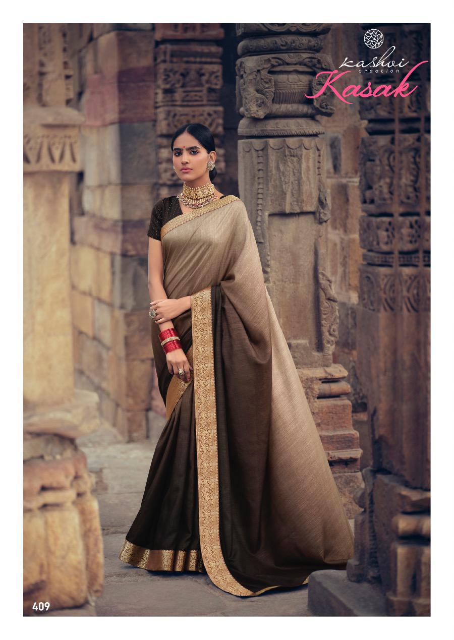 lt kashvi creation nasak silk elegant saree catalog