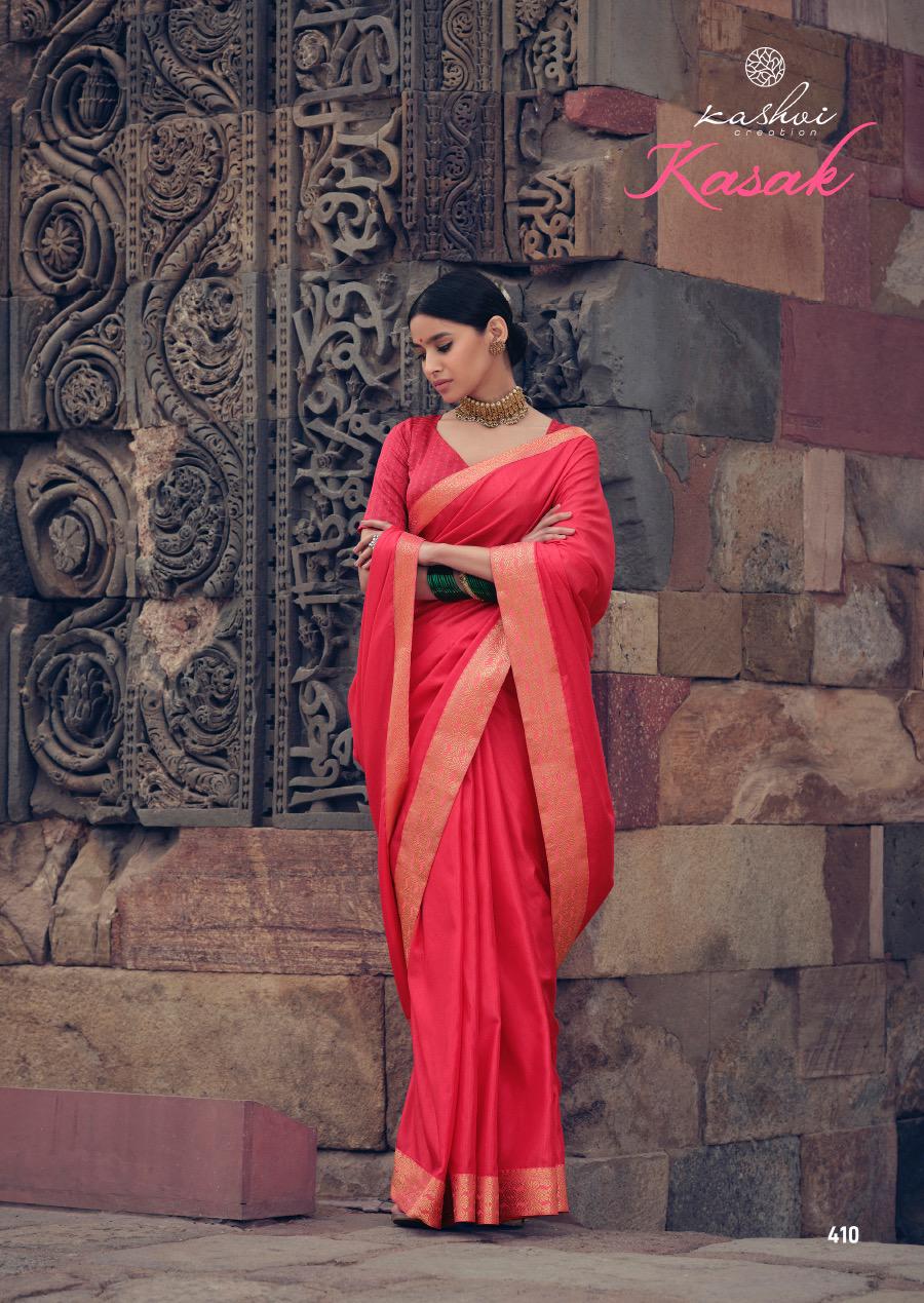 lt kashvi creation nasak silk elegant saree catalog