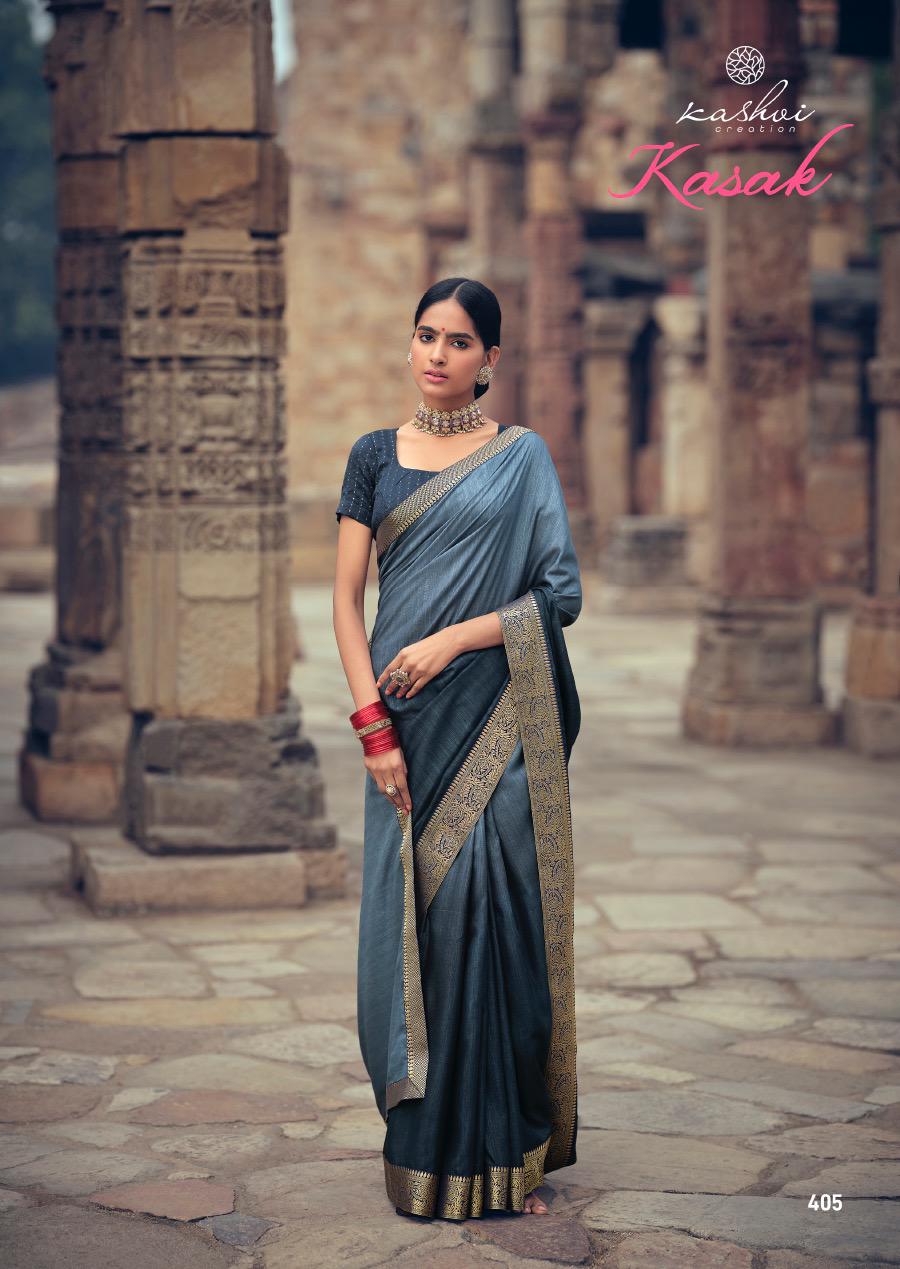 lt kashvi creation nasak silk elegant saree catalog