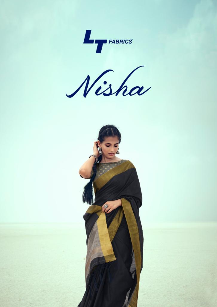 lt kashvi creation nisha silk exclusive look saree catalog