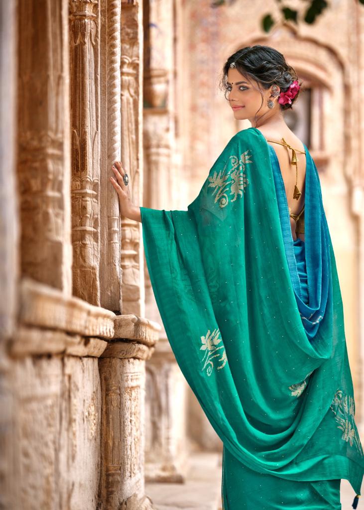 lt kashvi creation sakambari shiffon exclusive look saree catalog