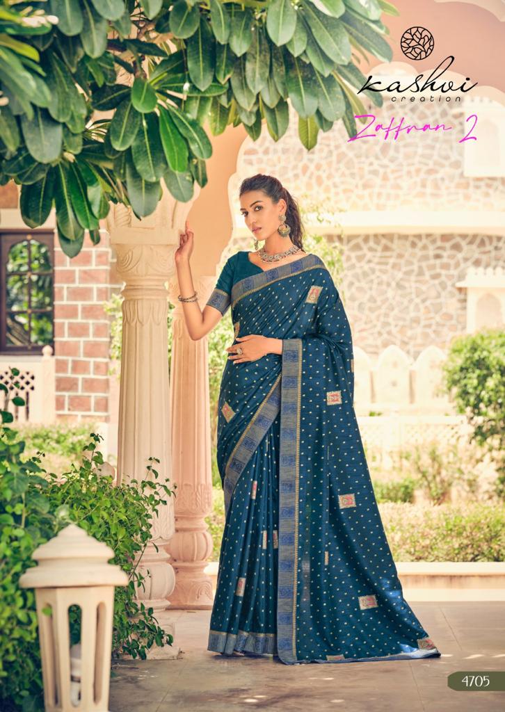 lt kashvi creation zaffran 2 vichitra beautiful print saree catalog