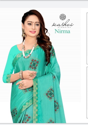 lt kashvi nirma moss elegant saree catalog