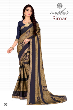 lt kashvi simar black rangoli elegant saree catalog