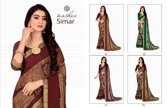 lt kashvi simar black rangoli elegant saree catalog