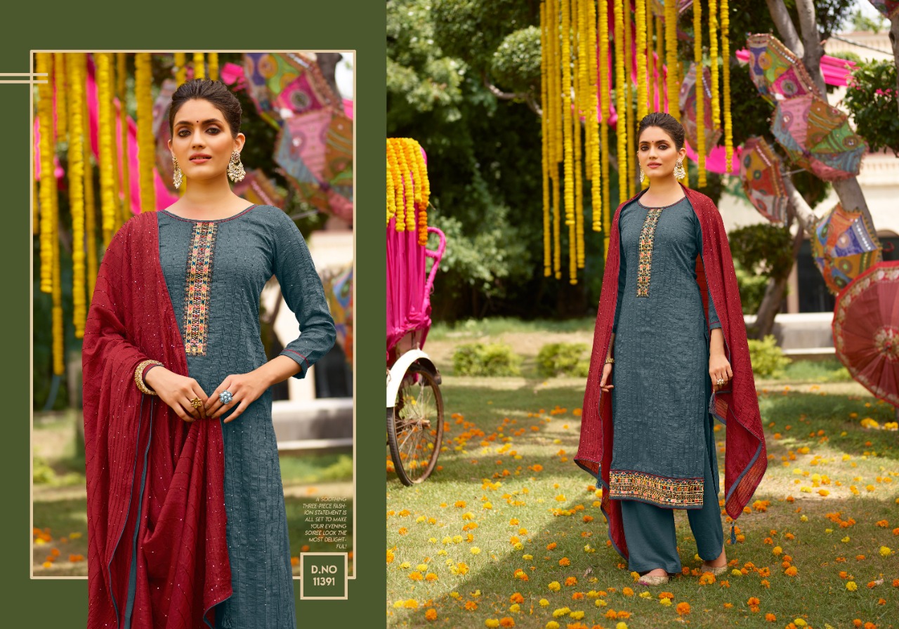 panch ratna aagaman silk gorgeous look salwar suit catalog