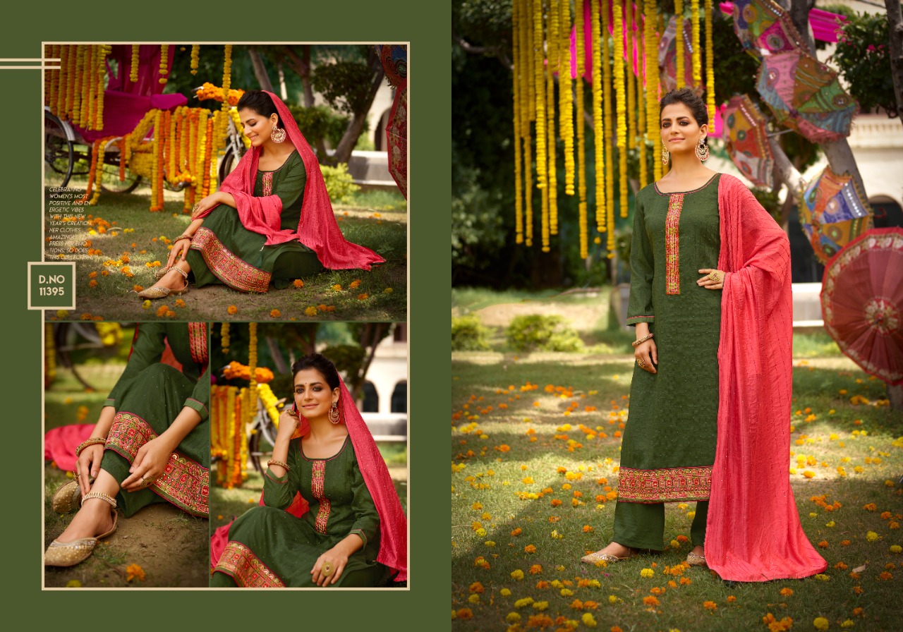 panch ratna aagaman silk gorgeous look salwar suit catalog