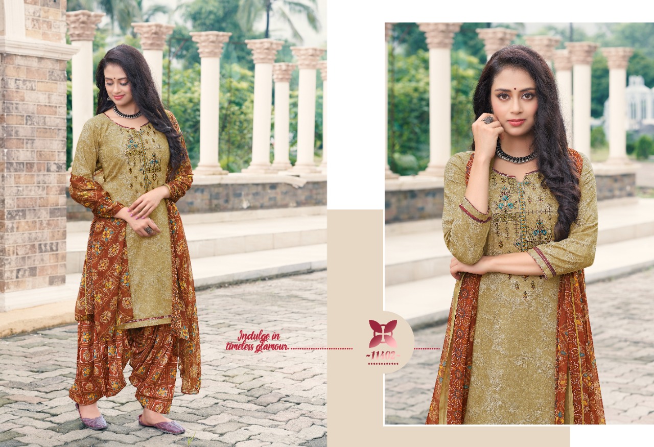 panch ratna tarang patiyala cotton elegant salwar suit catalog