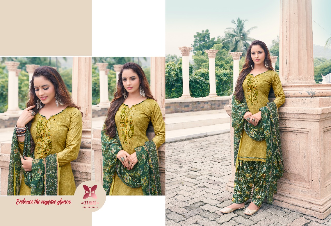 panch ratna tarang patiyala cotton elegant salwar suit catalog