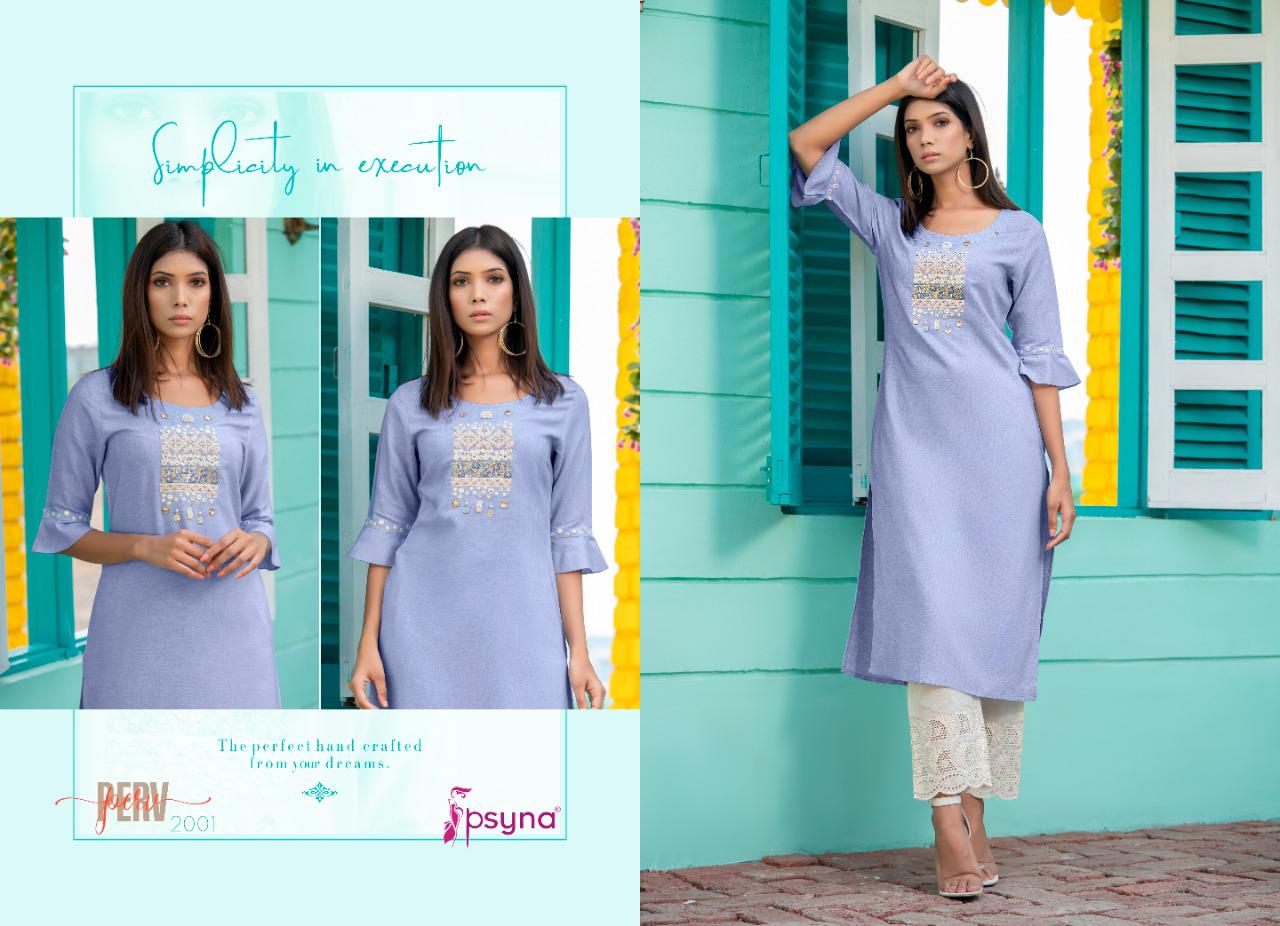 psyna perv 2 viscose new and modern style kurti catalog