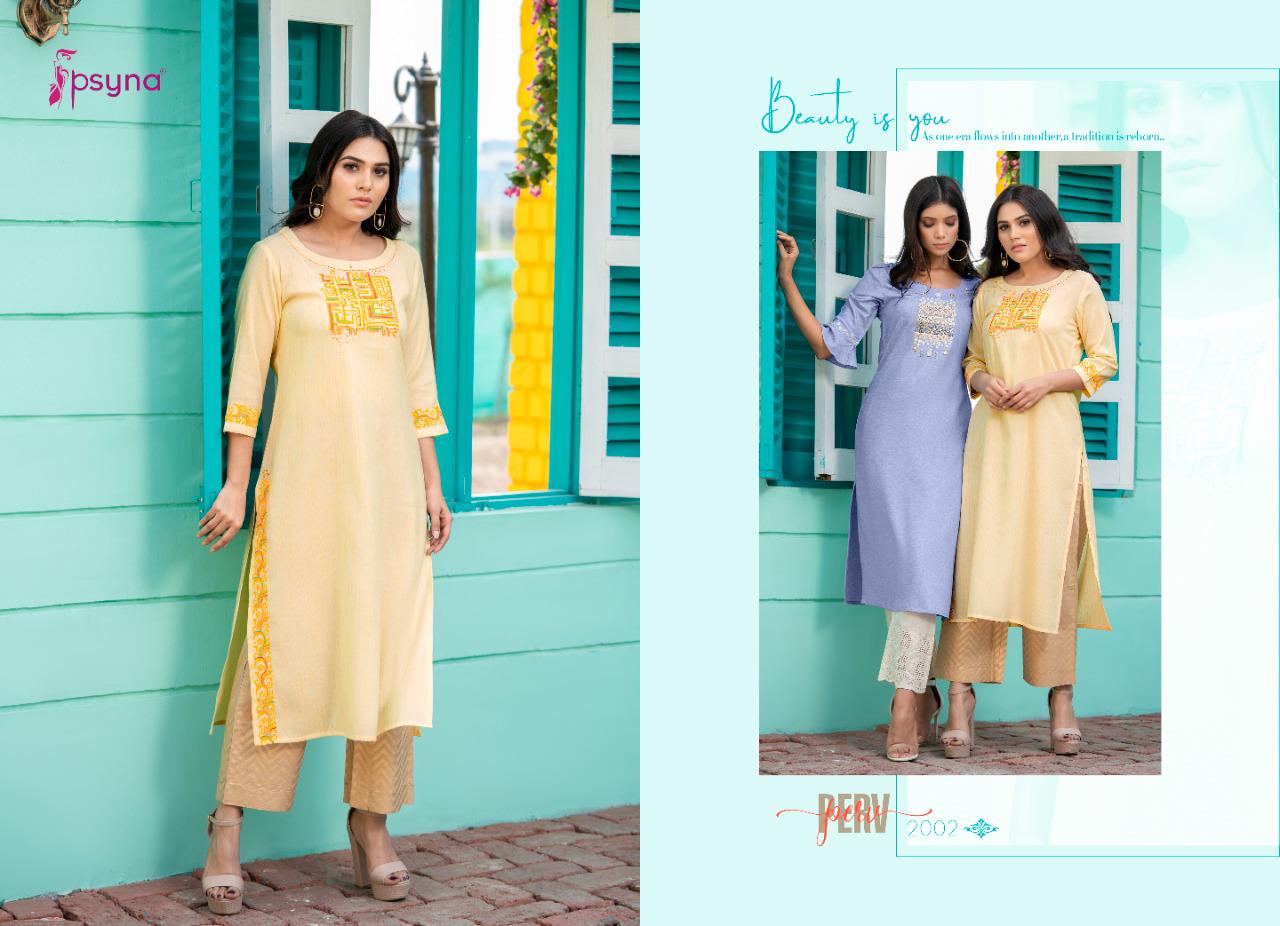 psyna perv 2 viscose new and modern style kurti catalog