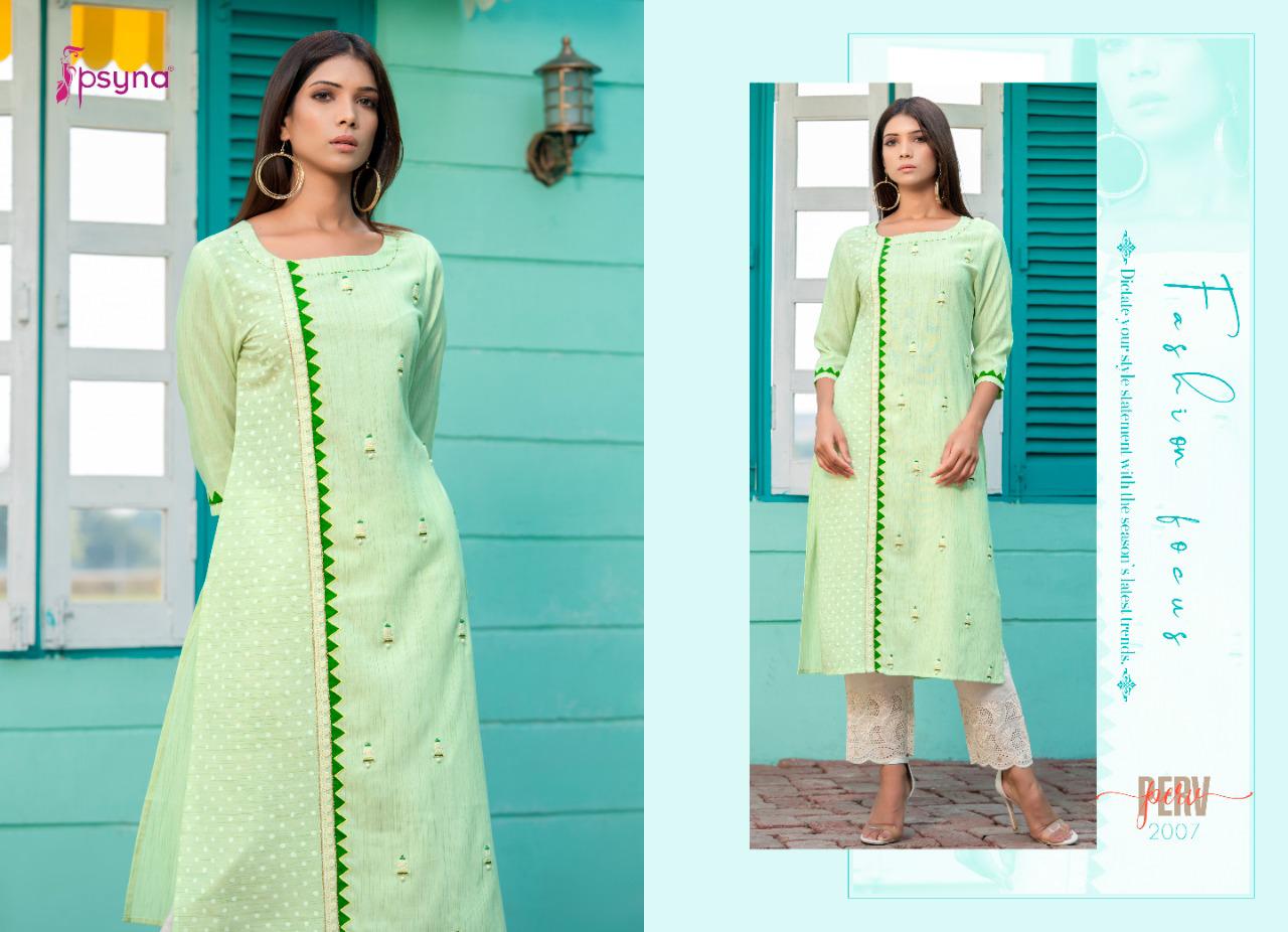 psyna perv 2 viscose new and modern style kurti catalog