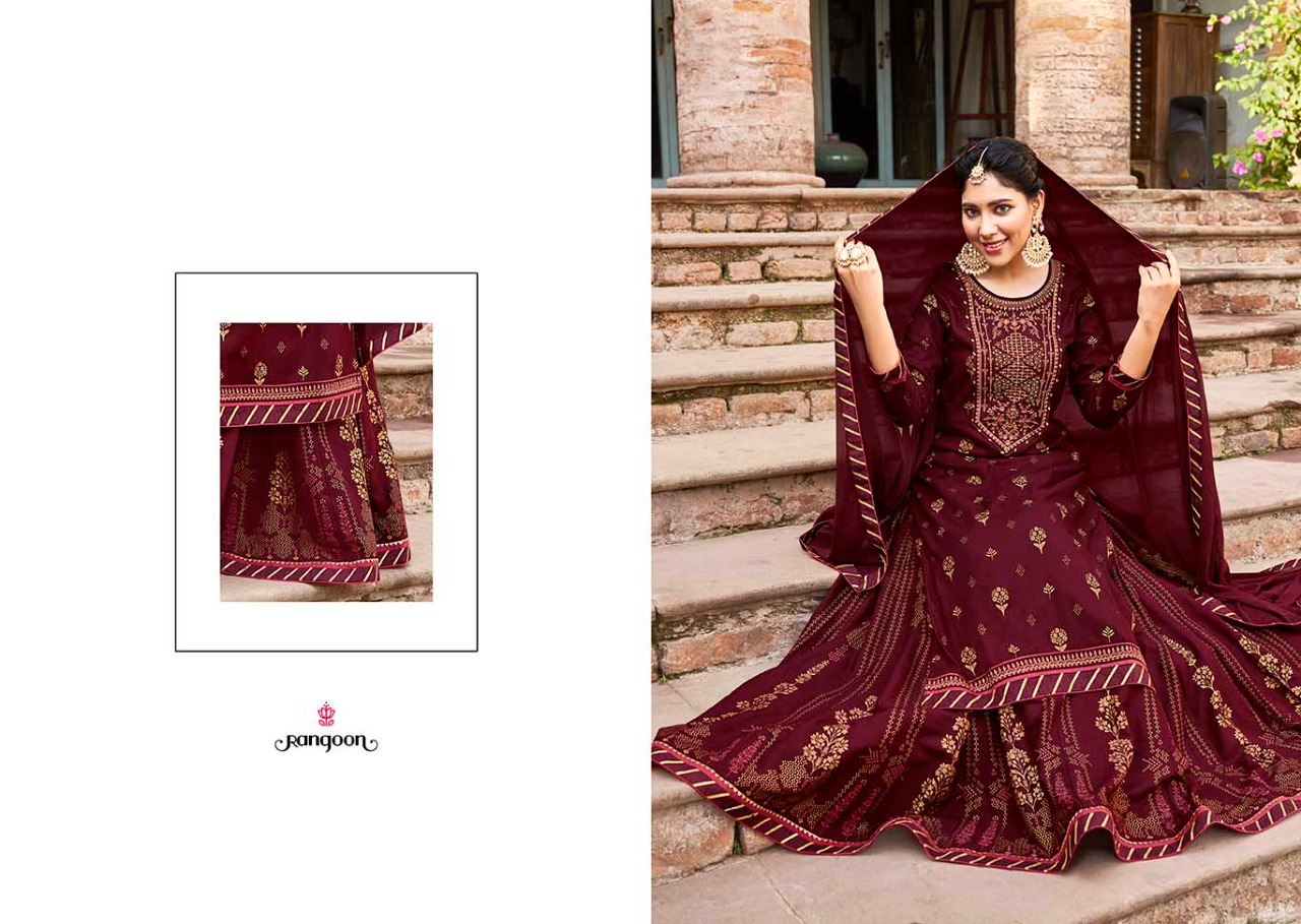 rangoon natraj vol 4 rayon festive look lehnga catalog