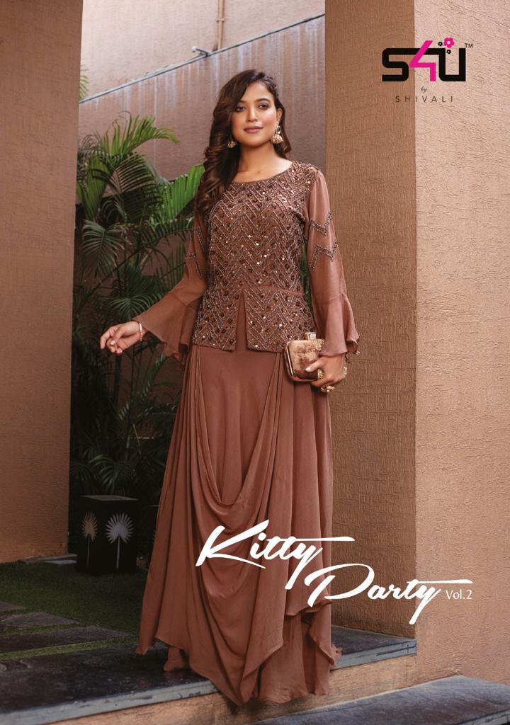 s4u kitty party vol 2 fency look kurti catalog